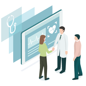 適切なフォローと治療介入のタイミングの見極めを通じて、皆様の健康で幸せな生活を守る
